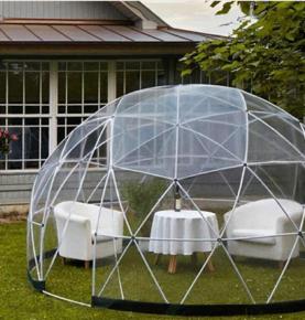 3 meter 10FT Garden Outdoor Clear Dome Shelter Camping Tent